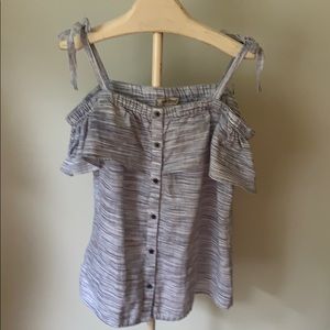NWOT Lucky Brand linen halter can be worn 5 ways
